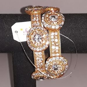 Crystal Bangles by Priya Kakkar (2) - NWT